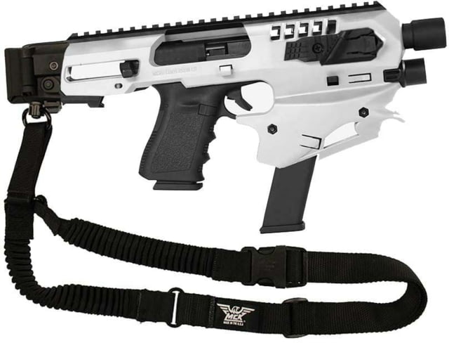 CAA Micro Conversion Kit Gen 2 for Glock 17/19/19X/22/23/31/32/45 w/ TAC Compartment White - CAA