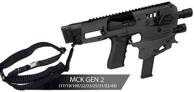 CAA Micro Conversion Kit for CZ 07/09 w/ TAC Compartment Black - CAA