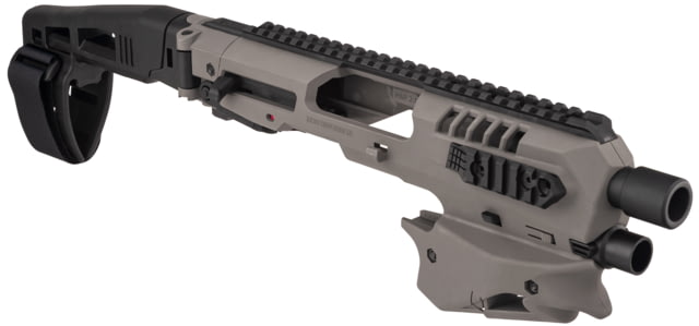 CAA Smith & Wesson MCK - Micro Conversion Kit M&P 9 2.0/M&P 9 2.0 Compact/M&P 40 2.0/M&P 40 2.0 Compact Tungsten Gray Long Stabilizer - CAA