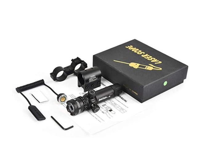 Cactus Jack Green Laser Aircraft-Grade Aluminum Sight Mini Black - Cactus Jack