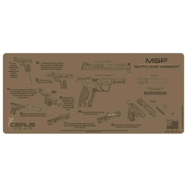 Cerus Gear SMITH & WESSON M&P INSTRUCTIONAL PROMAT B54FBE16 CER