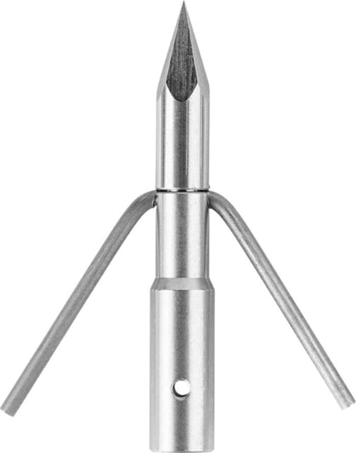 Cajun Bowfishing Piranha Long Barb XT point Silver - Cajun Bowfishing