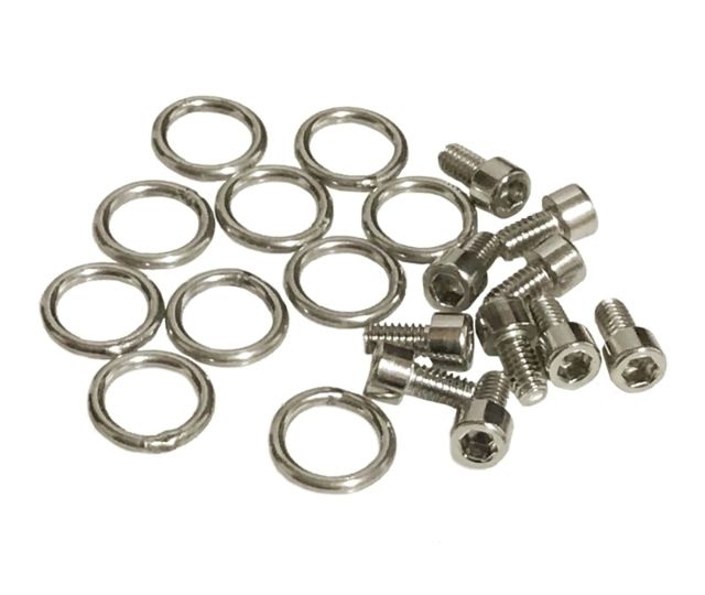 Cajun Bowfishing Slide Rings Silver - Cajun Bowfishing