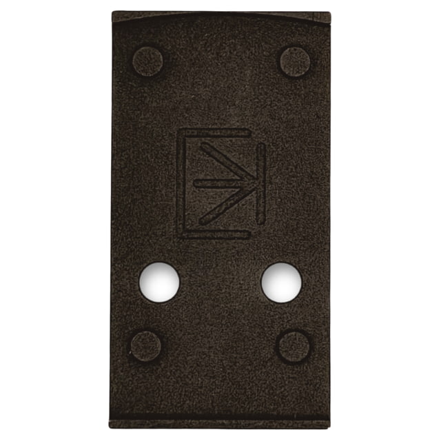 Calculated Kinetics DOGTAG Optic Plate For Leupold DeltaPoint Pro Fits GLOCK Gen 6 Anodized Finish Black