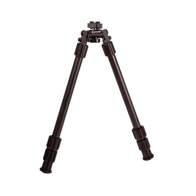 Caldwell Accumax Carbon Fiber Premium Picatinny Rail Bipod, 13in-30in, Black, 1095202 by USA Caldwell Shooting Bipods
