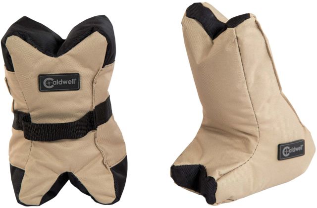 Caldwell DeadShot Shooting Rest Bags Front Filled Tan