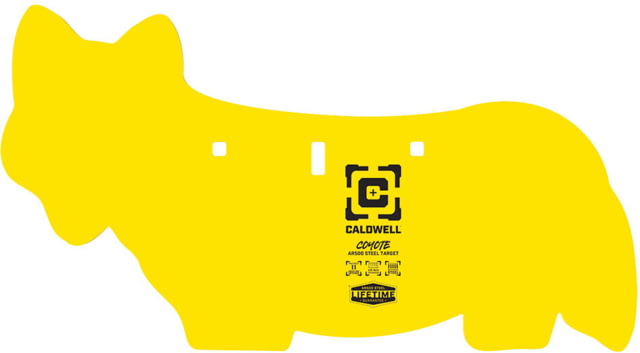 Caldwell AR-500 Steel Targets 3/8in Coyote