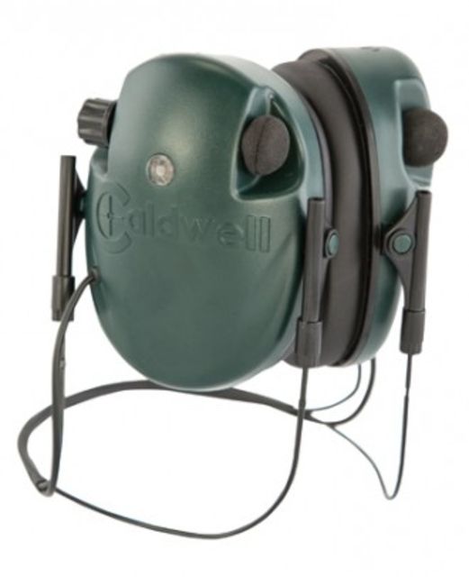 Caldwell E-Max Low Profile Behind the Neck Electronic Hearing Protection Green