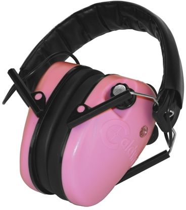 Caldwell E-Max Low Profile Electronic Hearing Protection - Pink