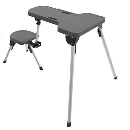 Caldwell Stable Table Lite Shooting Table Gray