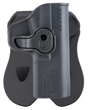 Caldwell Tac Ops Molded OWB Retention Holster Smith & Wesson M&P Bodyguard 380 Right Hand Black - Caldwell