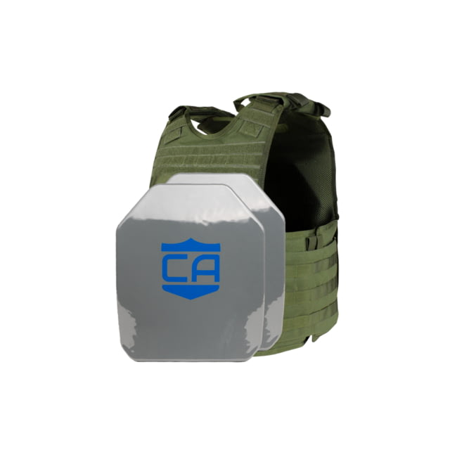 Caliber Armor Condor EXO&AR550 Level III+ Complete Plate Carrier Package Polyshield Coat SAPI OD Green  Small/Medium 19-AR553 - Caliber Armor