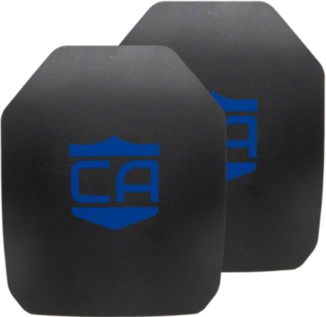 Caliber Armor AR550 Level III+ Armor Plate - Pack of 2 SAPI Cut Multi-Curved  inch - Caliber Armor
