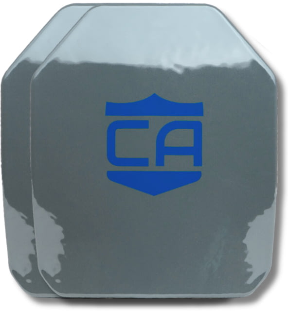 Caliber Armor AR550 Level III+ PolyShield Armor Plate - Pack of 2 SAPI Cut Multi-Curved  inch - Caliber Armor