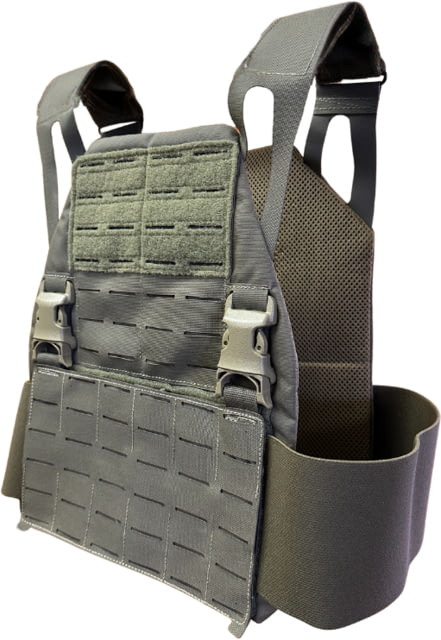 Caliber Armor DV8 Complete Plate Carrier Package Shooters/SAPI Cut Green - Caliber Armor