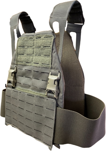 Caliber Armor DV8 Complete Plate Carrier Package Shooters Cut Green - Caliber Armor