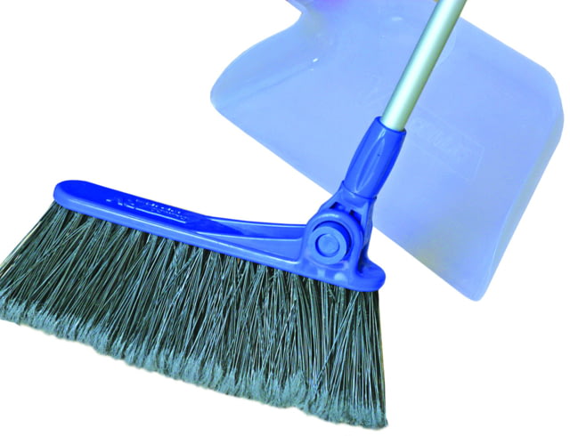 Camco Adjustable Broom & Dustpan