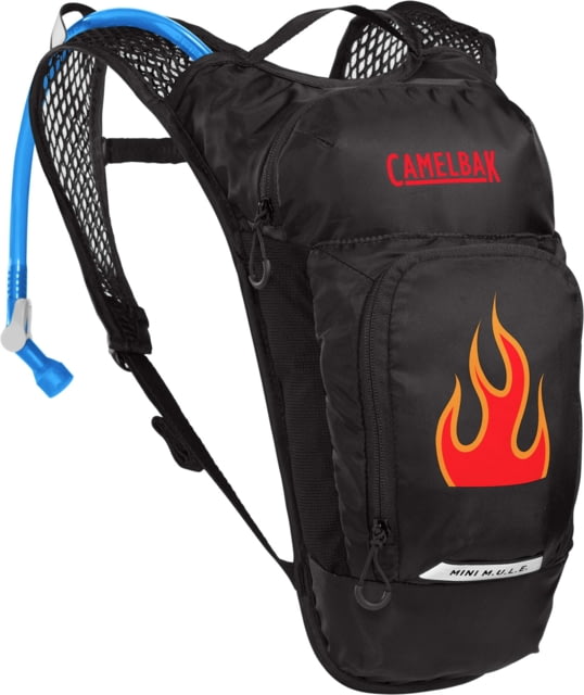 CamelBak Mini Mule Hydration Pack Black/Flames One Size - CamelBak
