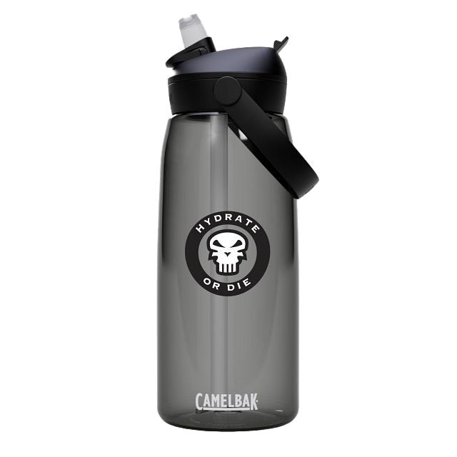 CamelBak Thrive Flip Straw 0.75L Bottle, Charcoal HOD, 25oz /0.75L, 2853002075 by USA Camelbak Hydration Pack Water Bottles