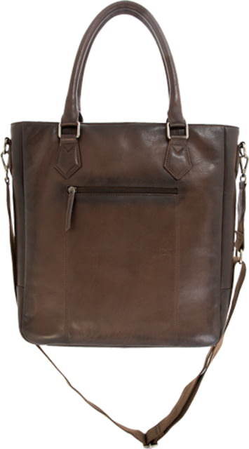 Cameleon S&w Flat Tote Cc Purse Dark Brown - Cameleon
