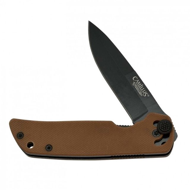 Camillus Knives CUDA Mini 6.75 Folding KnifeCoyote Brwn