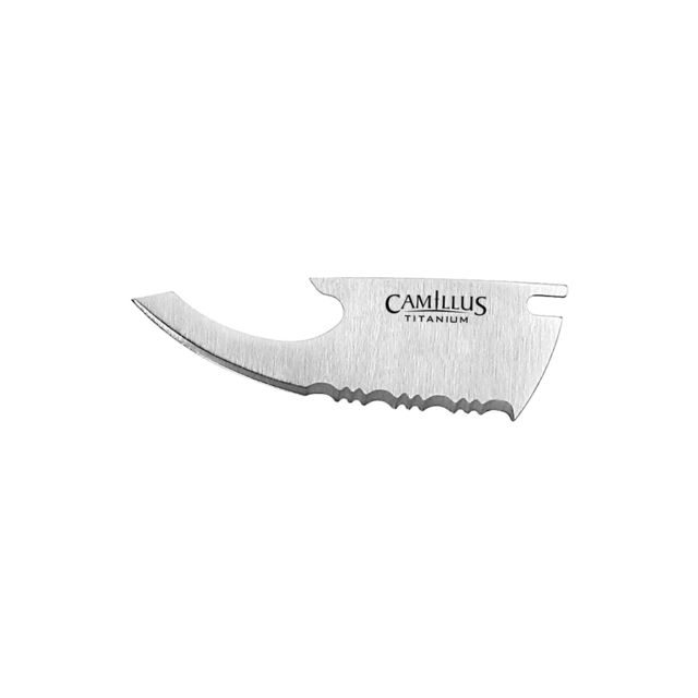 Camillus Knives TigerSharp Titanium Bonded Replacement Blades For Folding Knives 2-Pk Serrated 196195 - Camillus Knives