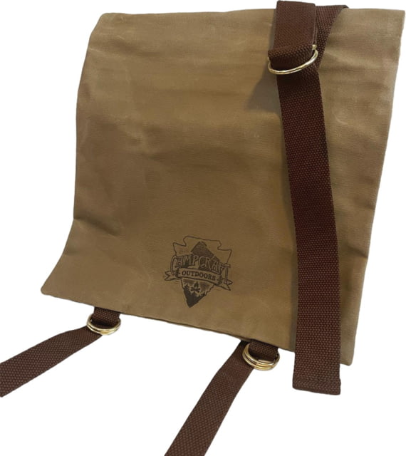 Campcraft Outdoors Woodcraft Haversack Waxed Canvas - Campcraft Outdoors
