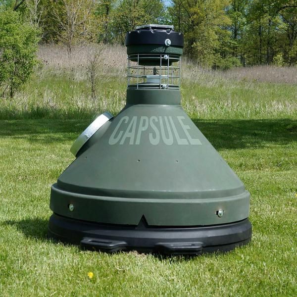 Capsule 500 lb Feeder Green CAP-500 - Capsule