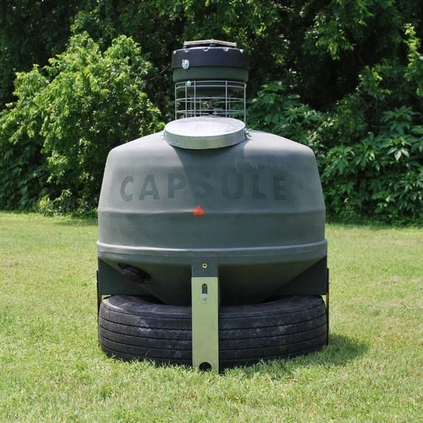 Capsule 800 lb Feeder Green - Capsule