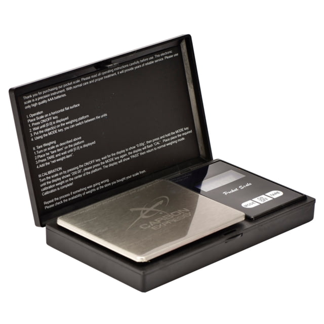 Carbon Express Grain Scale Black