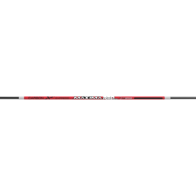 Carbon Express Maxima RED 5mm Arrow Shafts 300 Spine 12 Pieces Black - Carbon Express