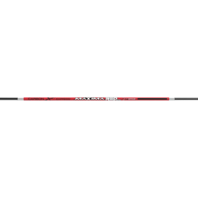 Carbon Express Maxima RED 6mm Arrow Shafts 300 Spine 12 Pieces Black - Carbon Express