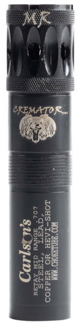 Carlson's Choke Tubes Cremator Ported Waterfowl Retay Choke Tube Close Range Black