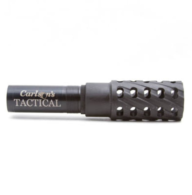 Carlson's Choke Tubes 12 Gauge Tactical Muzzle Brake Choke Tube Beretta Optima HP Cylinder Black - Carlson's Choke Tubes