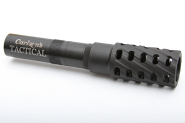 Carlson's Choke Tubes 12 Gauge Tactical Muzzle Brake Choke Tube Tru-Choke Cylinder Black - Carlson's Choke Tubes