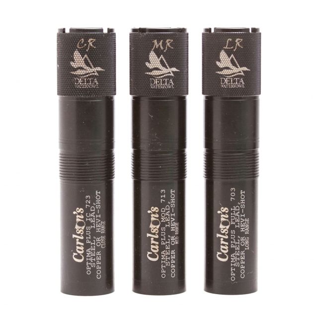 Carlson's Choke Tubes 12 Gauge Delta Waterfowl Choke Tube Set Beretta Optima Plus - Carlson's Choke Tubes
