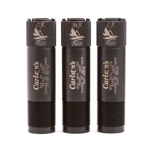 Carlson's Choke Tubes Carlson's Choke Tubes 12 Gauge Delta Waterfowl Choke Tube Set Browning Invector-Plus - $155.49 at Optics Planet