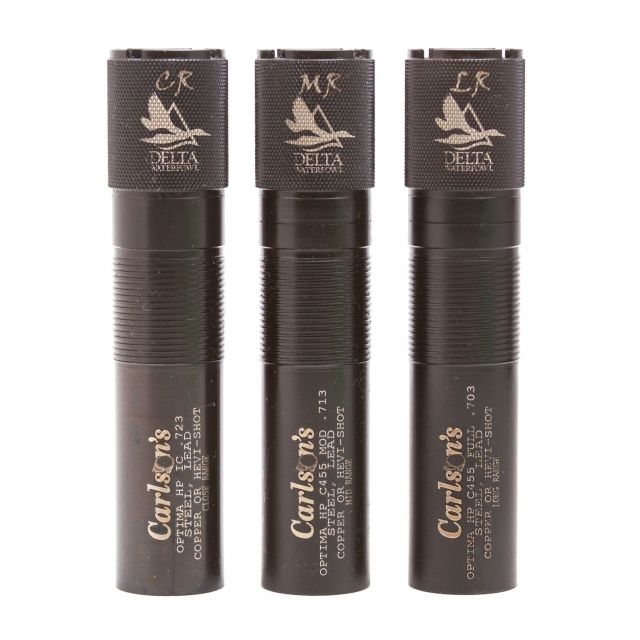 Carlson's Choke Tubes 12 Gauge Delta Waterfowl Choke Tube Sets Beretta Optima HP High Grade Steel 12 Gauge - Carlsons Choke Tubes