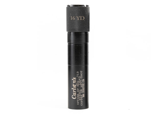Carlson's Choke Tubes 16 Yard Trap 12 Gauge Choke Tube Beretta Optima HP Modified .713 in Black - Carlson's Choke Tubes