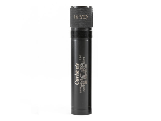 Carlson's Choke Tubes 16 Yard Trap 12 Gauge Choke Tube Browning Invector DS Modified .720 in Black - Carlson's Choke Tubes