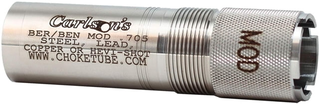 Carlson's Choke Tubes 20 Gauge Flush Beretta/Benelli Mobil Light Modified .605 in Stainless - Carlsons Choke Tubes