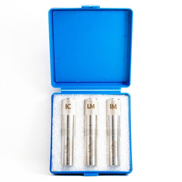 Carlson's Choke Tubes 3-Gun 12 Gauge Choke Tube Set Benelli Crio/Crio Plus IC/LM/IM Set Stainless - Carlson's Choke Tubes