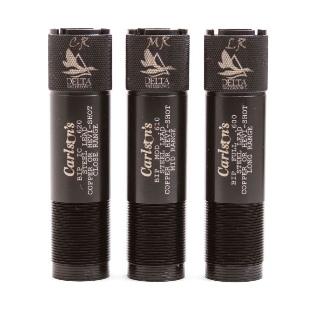 Carlson's Choke Tubes Browning Invector Plus 20 Gauge Delta Waterfowl Set Black - Carlson's Choke Tubes