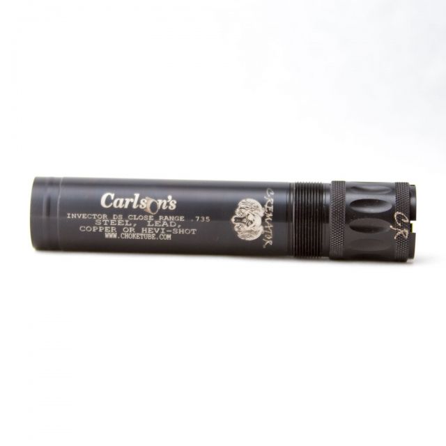 Carlson's Choke Tubes Cremator Non-Ported Browning Invector DS Close Range Choke Tubes Black - Carlson's Choke Tubes