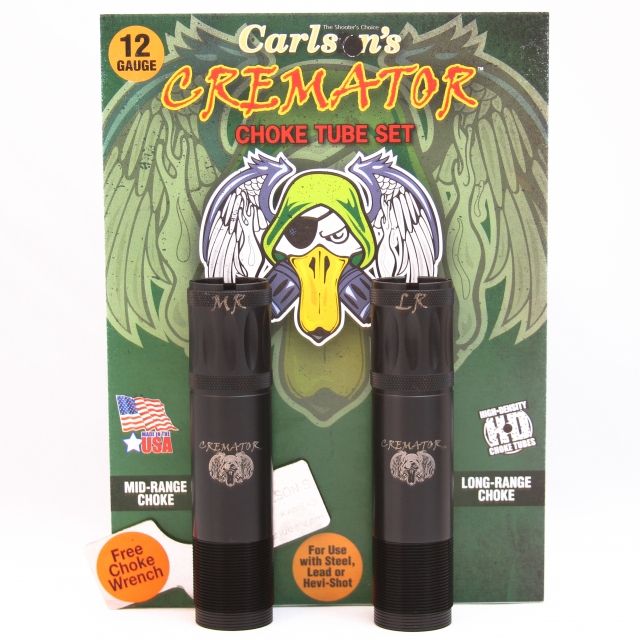 Carlson's Choke Tubes Carlson's Choke Tubes Cremator Waterfowl Non-Ported Choke Tubes Browning Invector-Plus 2 PK MR & LR - $111.49 at Optics Planet