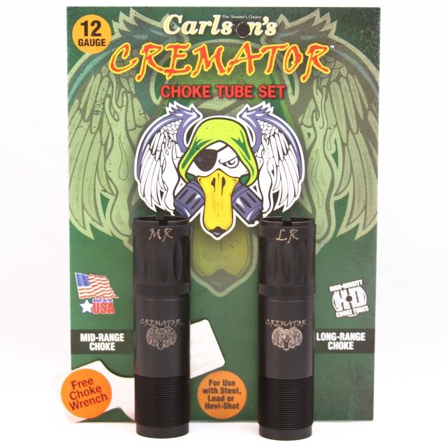 Carlson's Choke Tubes Carlson's Choke Tubes Cremator Waterfowl Non-Ported Choke Tubes Remington 2 PK MR & LR - $111.49 at Optics Planet