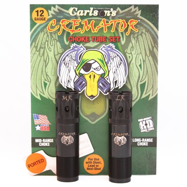 Carlson's Choke Tubes Carlson's Choke Tubes Cremator Waterfowl Ported Choke Tubes Remington 2 PK MR & LR - $125.49 at Optics Planet
