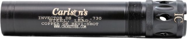 Carlson's Choke Tubes Ported Sporting Clays Choke Tube Browning Invector DS Improved Cylinder .730 Black - Carlson's Choke Tubes