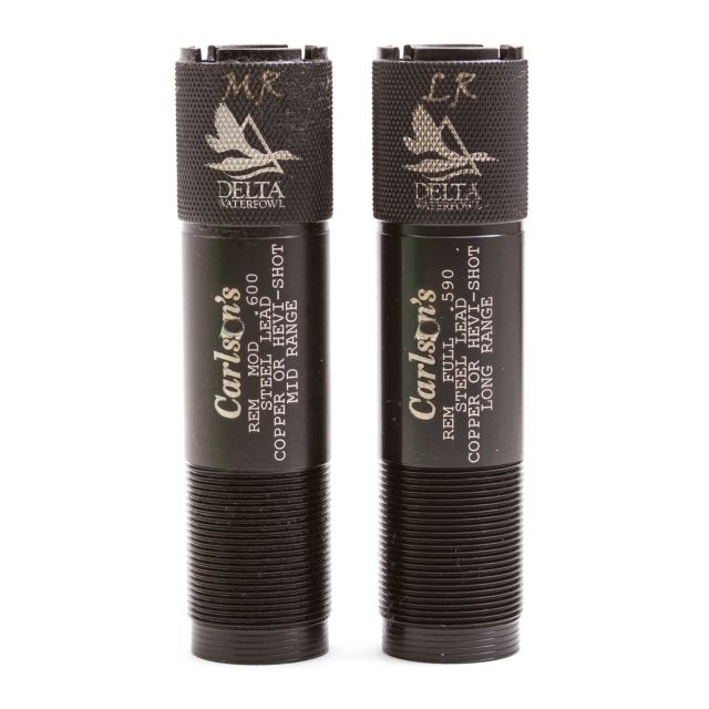 Carlson's Choke Tubes Carlson's Choke Tubes Remington 20 Gauge Delta Waterfowl 2 Pack MR & LR - $109.49 at Optics Planet