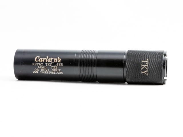 Carlson's Choke Tubes Retay Delta Waterfowl Extended Turkey .650 Black 12ga - Carlson's Choke Tubes